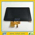 5 inch 800*480 high resolution TFT LCD with touch panel LCD display