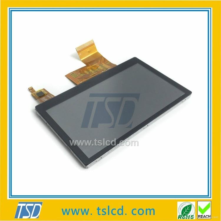 High quality touch screen lcd 480*272 resolution 4.3 inch tft lcd display