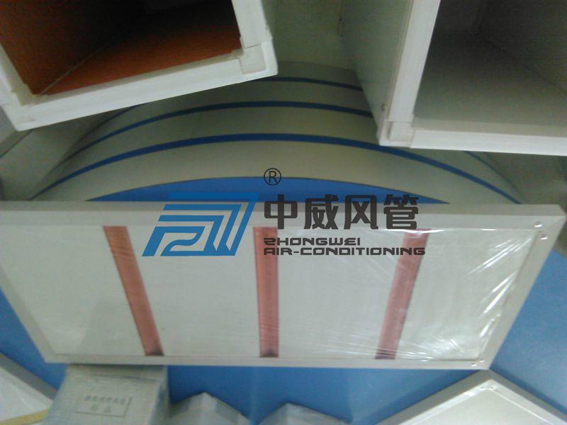 單面鋁箔玻纖抑菌復合風管 3