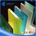 2017 buliding glass laminated glass made in China