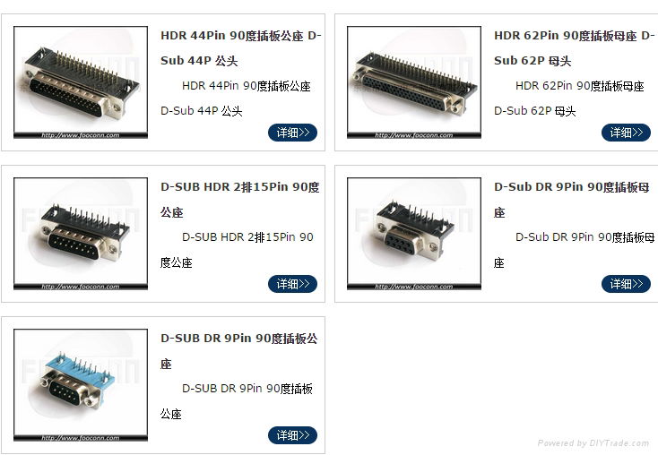 D-sub连接器