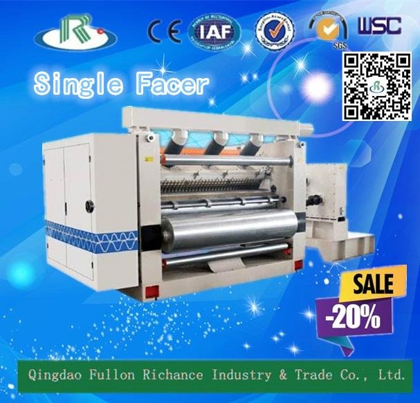 Corrugated Paper Press Single Facer Machine 3