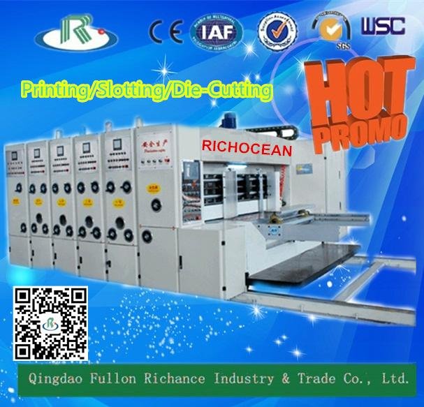 Multicolor Flexo Paperboard Printing Machinery