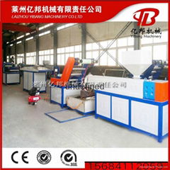 Supply big shed flat pull tear film bundle wire drawing machine