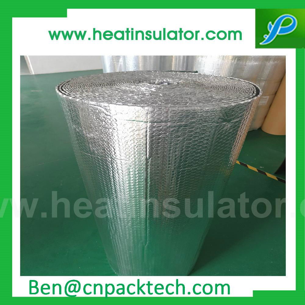 Silver Double Foil with Single/Double Bubble Foil Insulation Roof Insulation 2