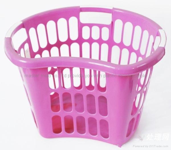 Laundry basket mold