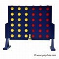 Connect 4 Four in A Row Chess Giant Garden Family Friends Outdoor Party Fun Game 1