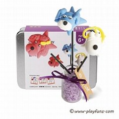 Hot Sale 3D Color Play Dough Model Tool Toys Creative Plasticine Tools Set DIY C