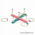 Wooden Quoits,Wooden Ring Toss Game