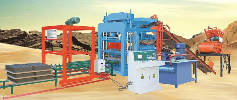 Hydraulic automatic brick making machine