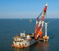 rent floating crane 2000t crane barge 2000 ton charter crane ship buy sell sale  2