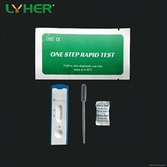 Cardiac Marker NT-ProBNP One Step Test Strip Device Rapid Test Diagnostic Kit Ac