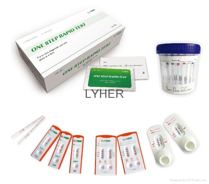 HCG One Step Pregnancy Test Strip Device Midstream Home Test Diagnostic Kit  2
