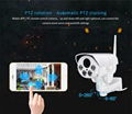 1.3MP HD 4X Zoom PTZ home guard security ip camera and infrared thermal camera