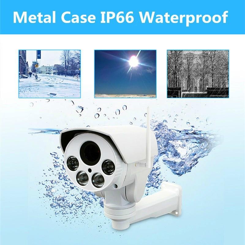 1.3MP HD 4X Zoom PTZ home guard security ip camera and infrared thermal camera 4