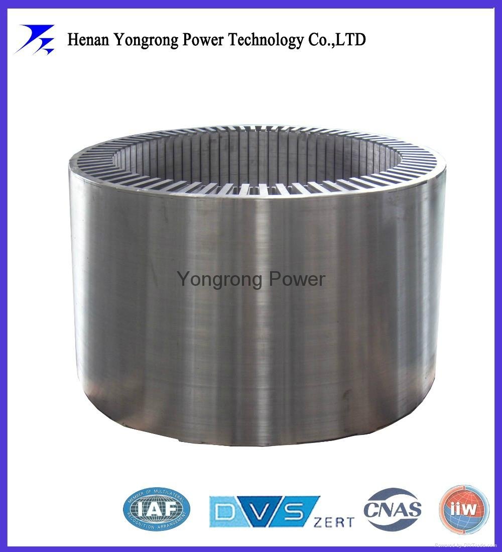 silicon steel stator laminated iron core for permanent magnet motor and generato 3