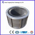 silicon steel stator and rotor laminated core for high  voltage wind generator 3