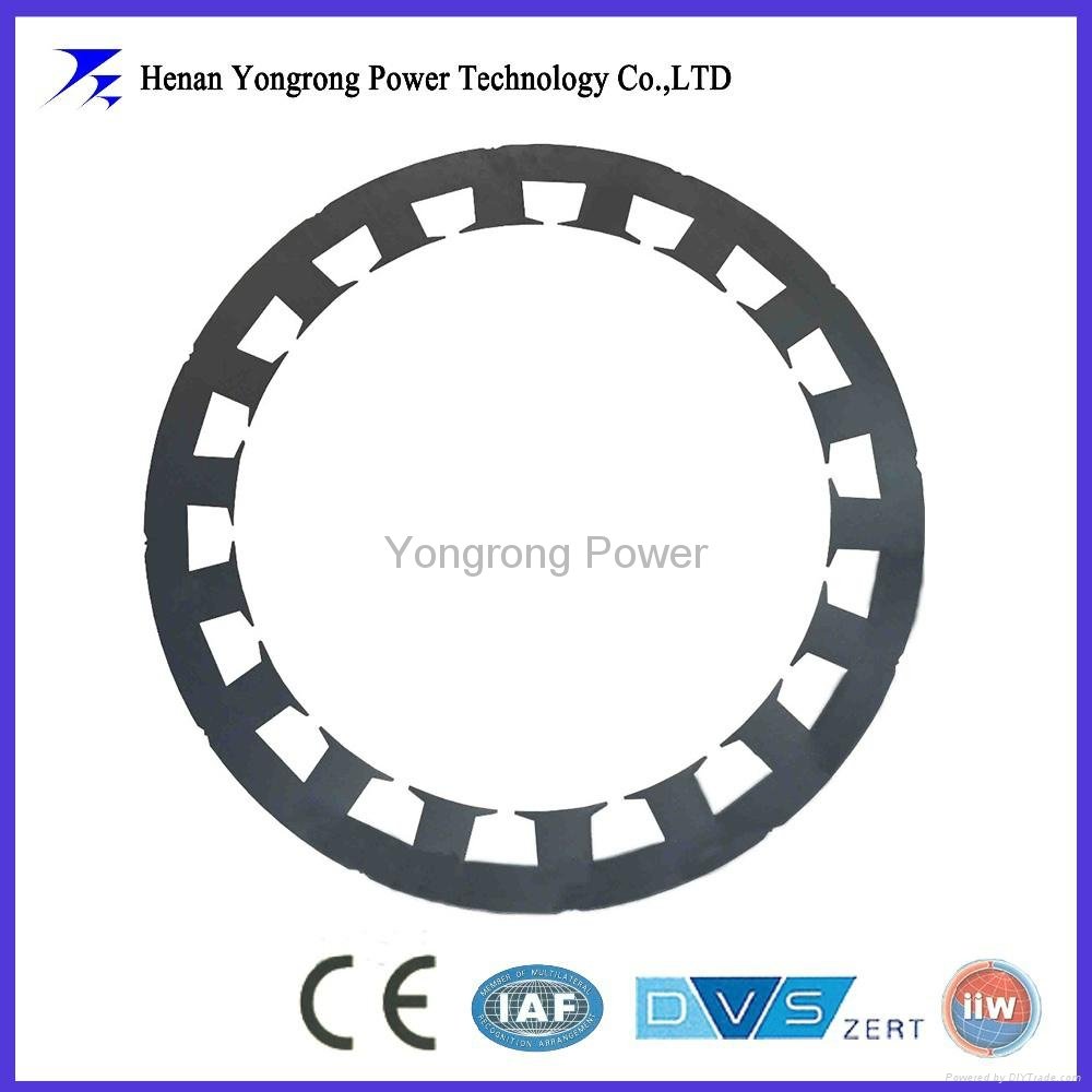 permanent magnet induction motor silicon steel stator core