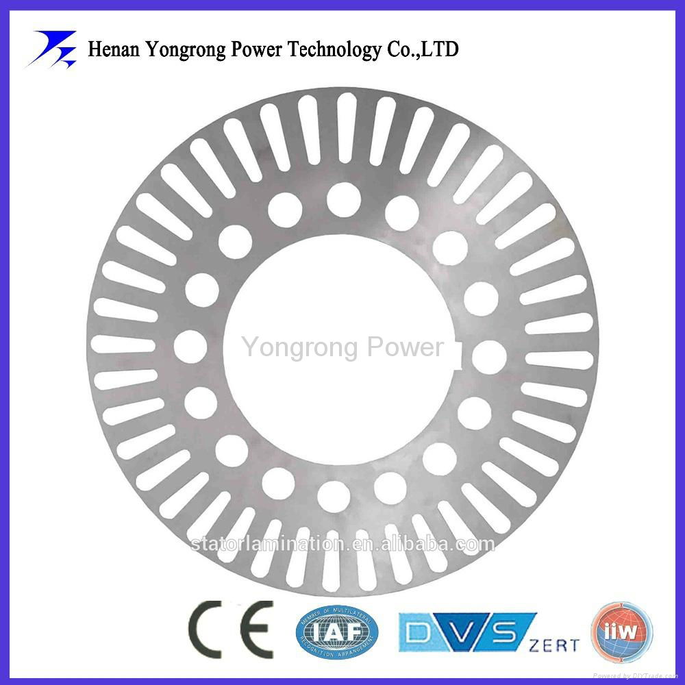 Customized silicon steel stator and rotor lamination for DC motor 4