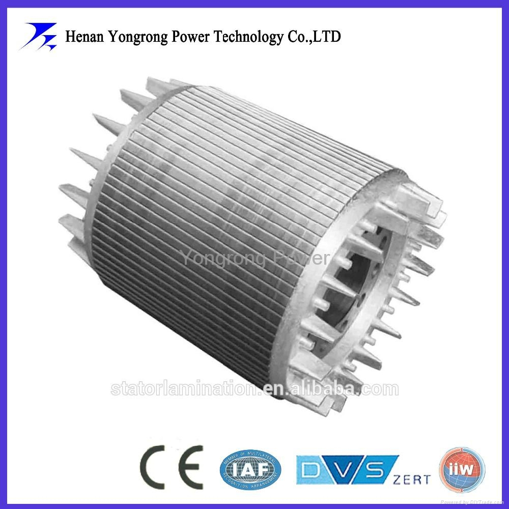 IE4 premium efficiency DC motor stator laminated iron core Customized