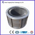 IE4 premium efficiency DC motor stator laminated iron core 3