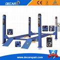 chinese decar four post car lift for