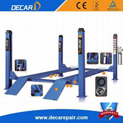 chinese decar four post car lift for sale