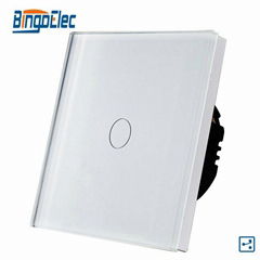 EU/UK standard smart 2 way touch light wall switch