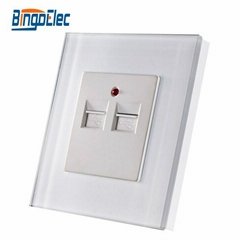 Modern design 2A usb power socket wall sockets