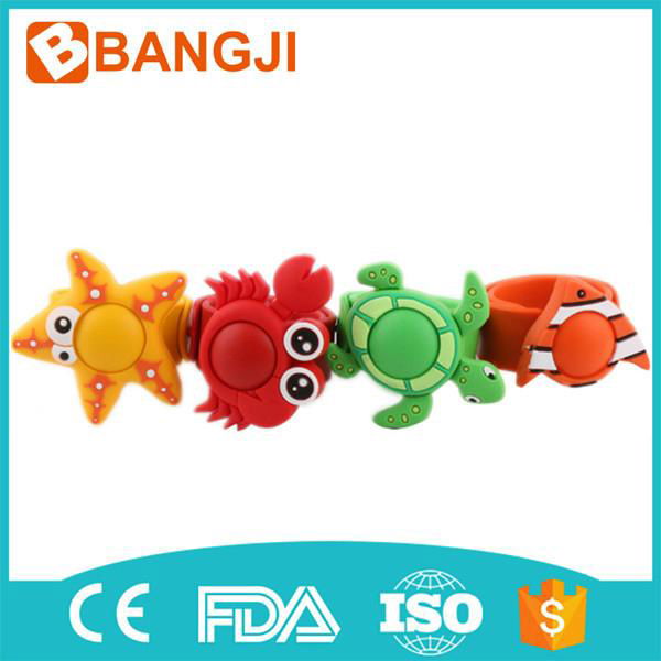 100% natural essential oil silicone cartoon anti mosquito bracelet for kids 3