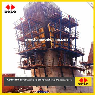 Zolo Hydraulic Self Climbing Formwork System  Jump Forming Slip Forming ACB100