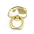 Custom new design metal gold finger ring holder for mobile phone