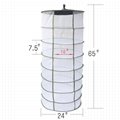 New 8 Layer Compartments Collapsible Hanging Dry Net Herb Herbal Drying Rack for 3