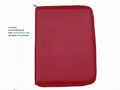 A4 Pu leather zip portfolio item: CR-81019 2