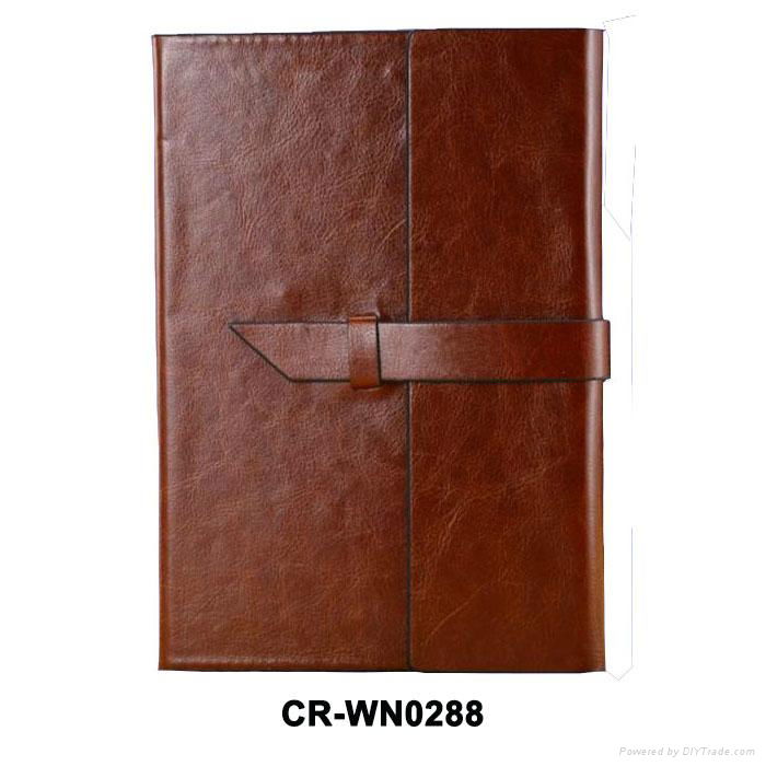 A5 diary book colorful PU notepad Item:CR-WN0288