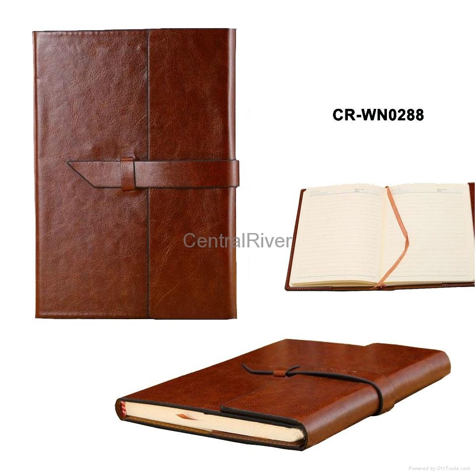 A5 diary book colorful PU notepad Item:CR-WN0288 3