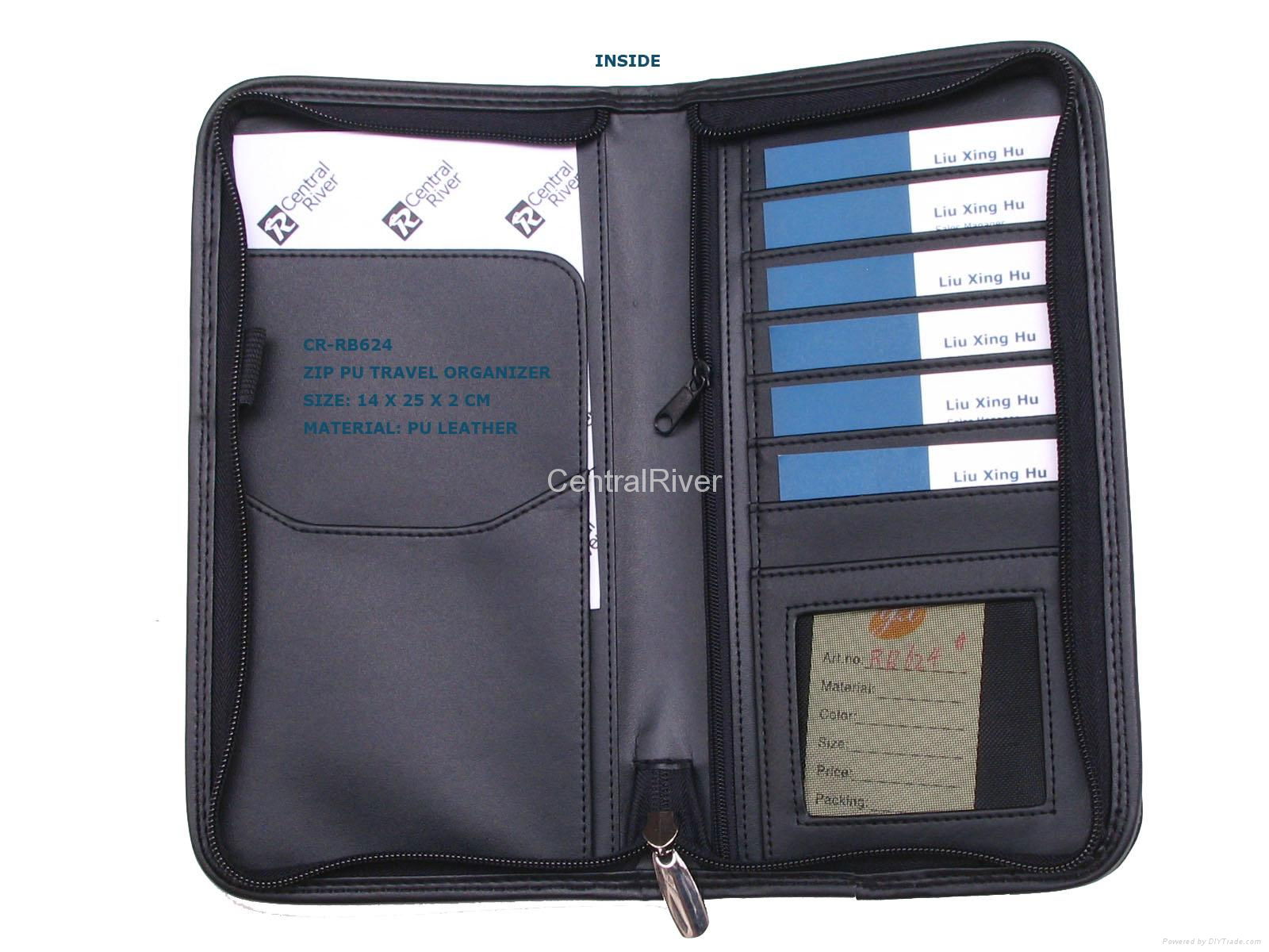 travel wallet zip lock waterproof bag ticket holder 2