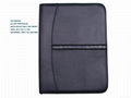 zip brief case business portfolio bag