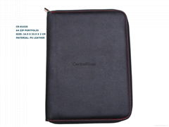 A4 zip portfolio with calculator hot sale 