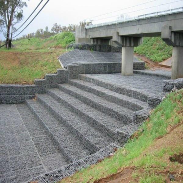 high quality galvanized gabion mesh  4
