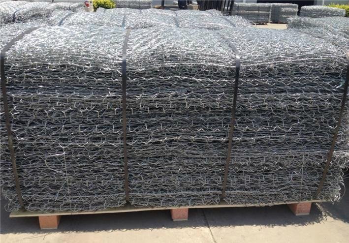 Factory price galvanized gabion mesh  3