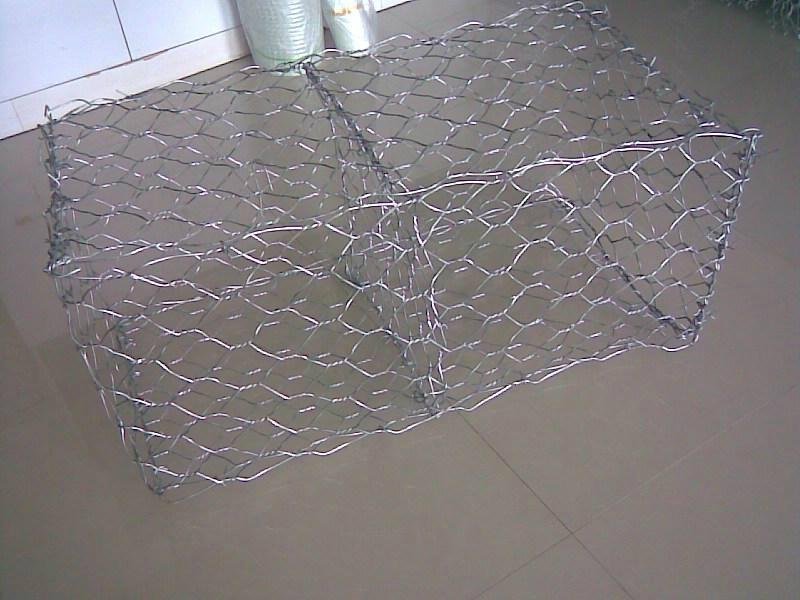Galvanized gabion mesh for river