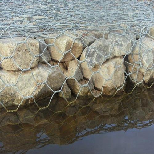 Galvanized gabion mesh for river 3