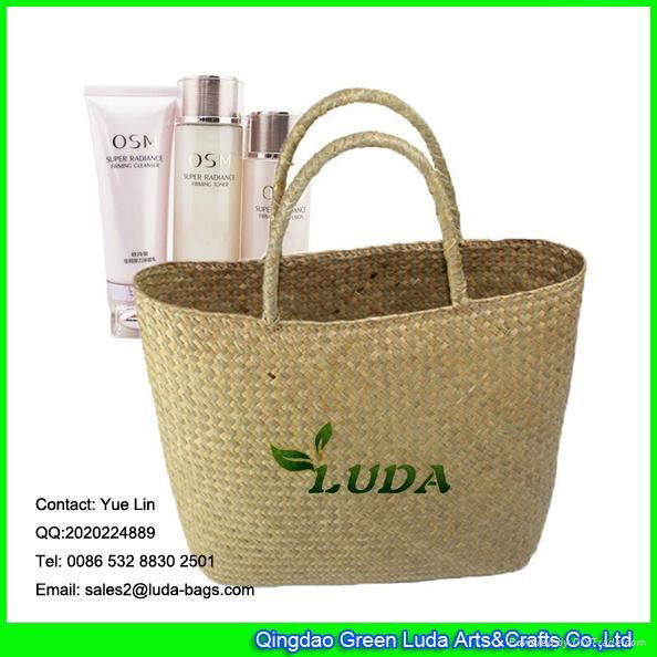 LDSC-079 natural wholesale beach bag summer lady straw bags