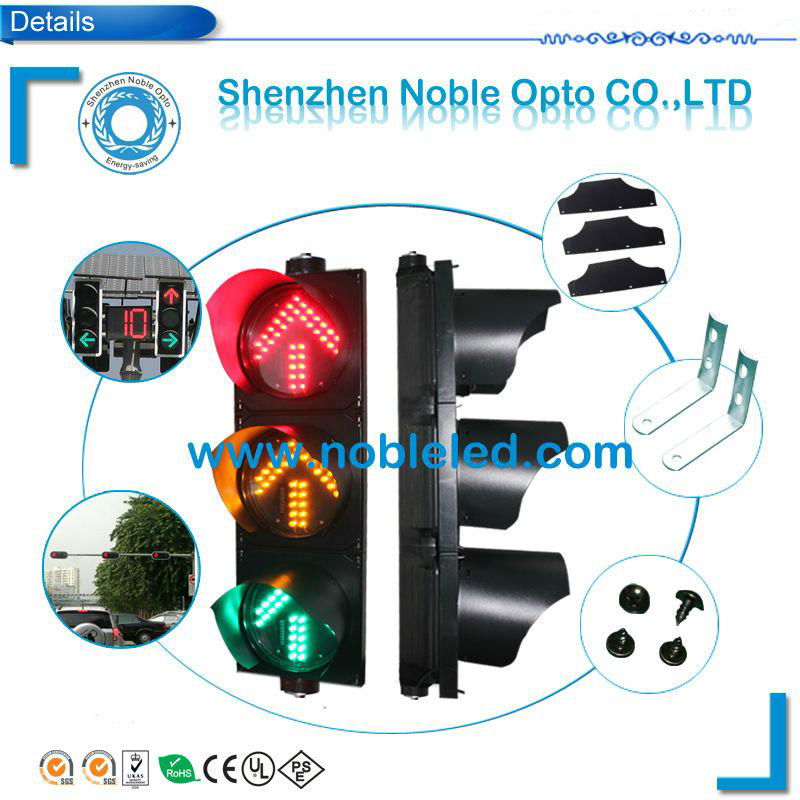 Good Quality Led Traffic Arrow Sign/ Arrow Traffic Warning Light 300mm 3