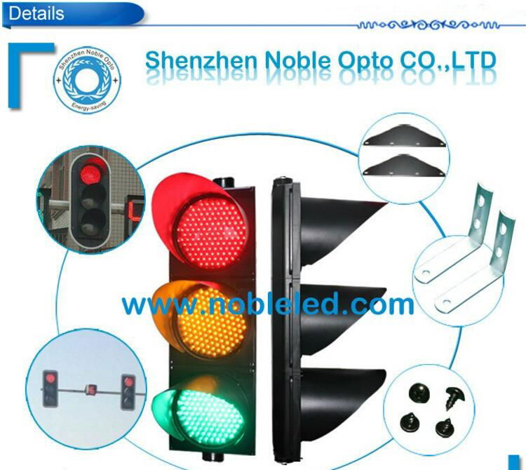 Competitive Price 300mm Traffic signals With  PC Housing Traffic Control Signal 3