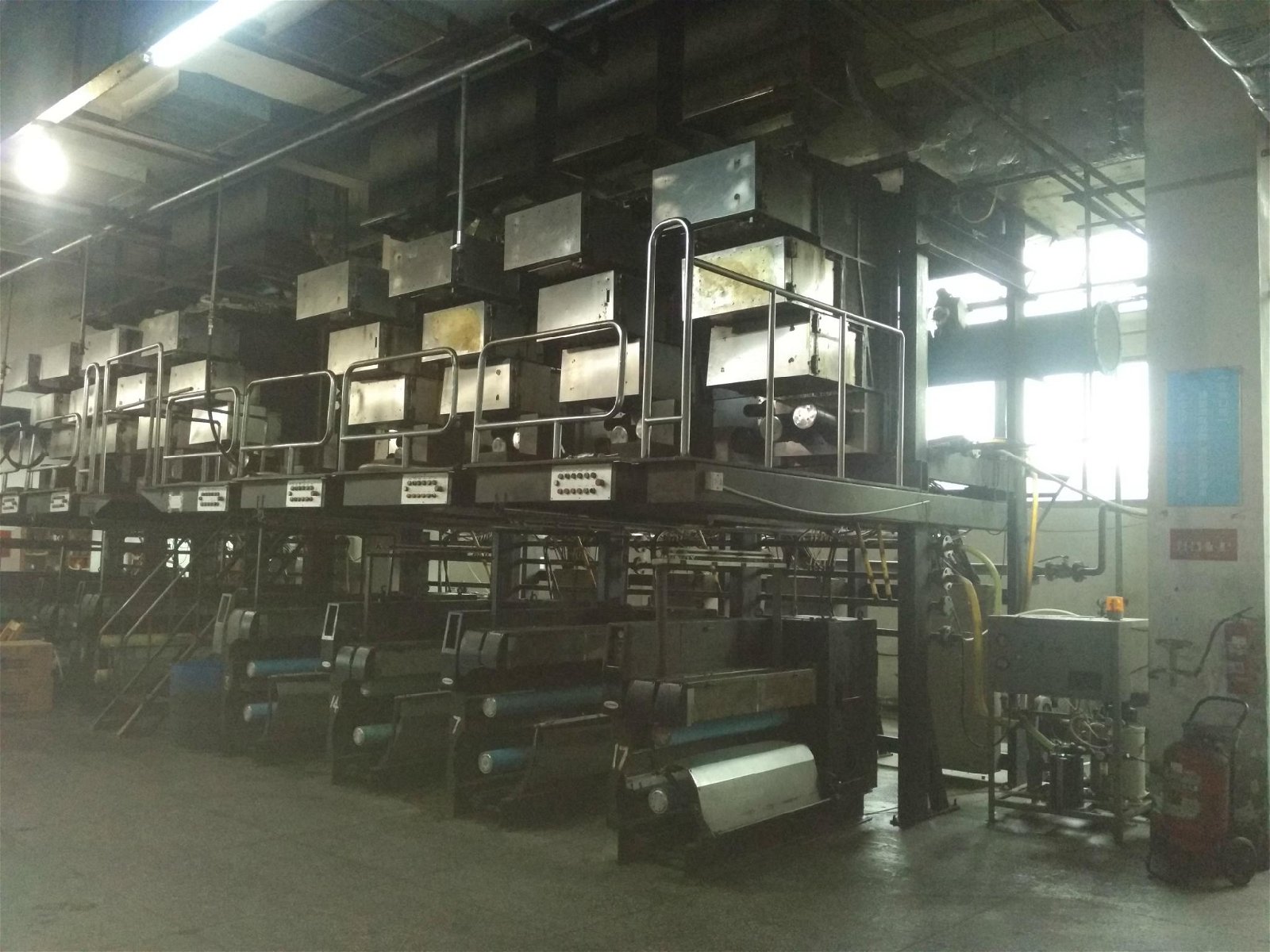 Polyester and Nylon medium and high tenacity industrial production line