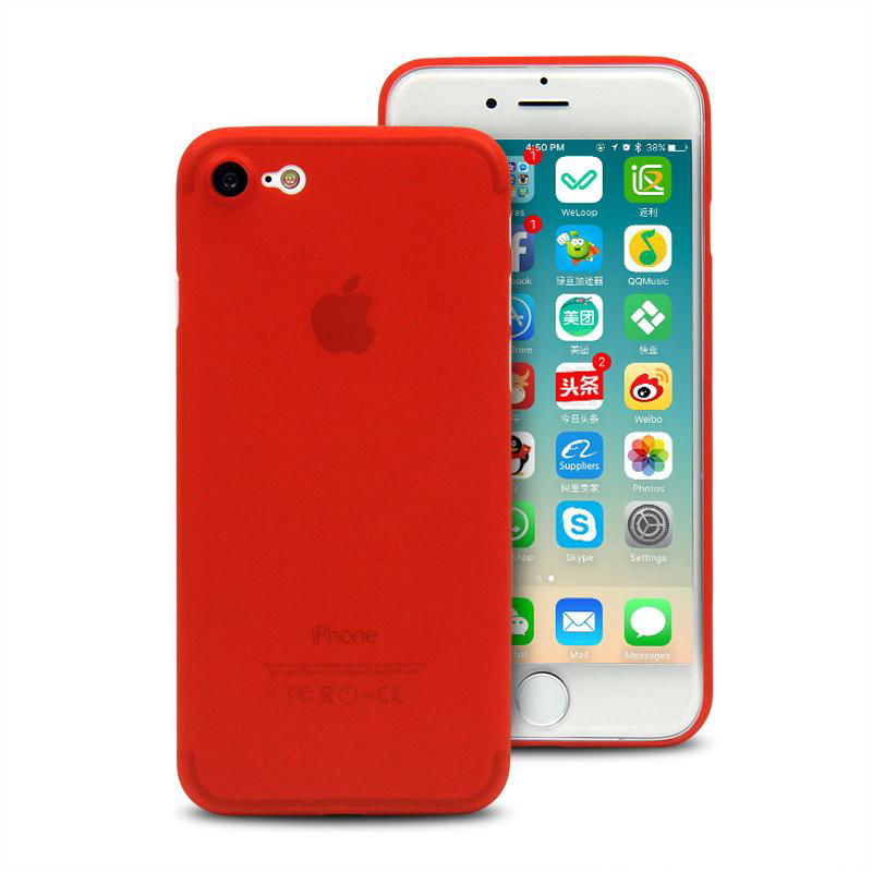 0.35mm Ultra Thin Case Cover For Special Edition Red Iphone 7/7Plus 4