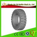 Anti wet and slippery and good wear resistance 7.00-9 solideal tires for forklif