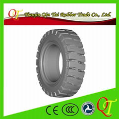 Anti wet and slippery and good wear resistance 7.00-9 solideal tires for forklif